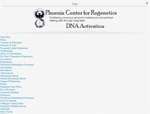 Tablet Screenshot of phoenixregenetics.org